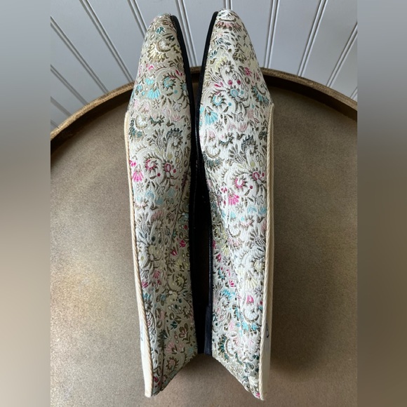 VINTAGE NATORI MULE RANDI | FLORAL TAPESTRY | SIZE: SMALL 7-71/2 | EUC - Picture 6 of 11